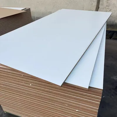 Ván MDF Melamine vân gỗ đồng bộ