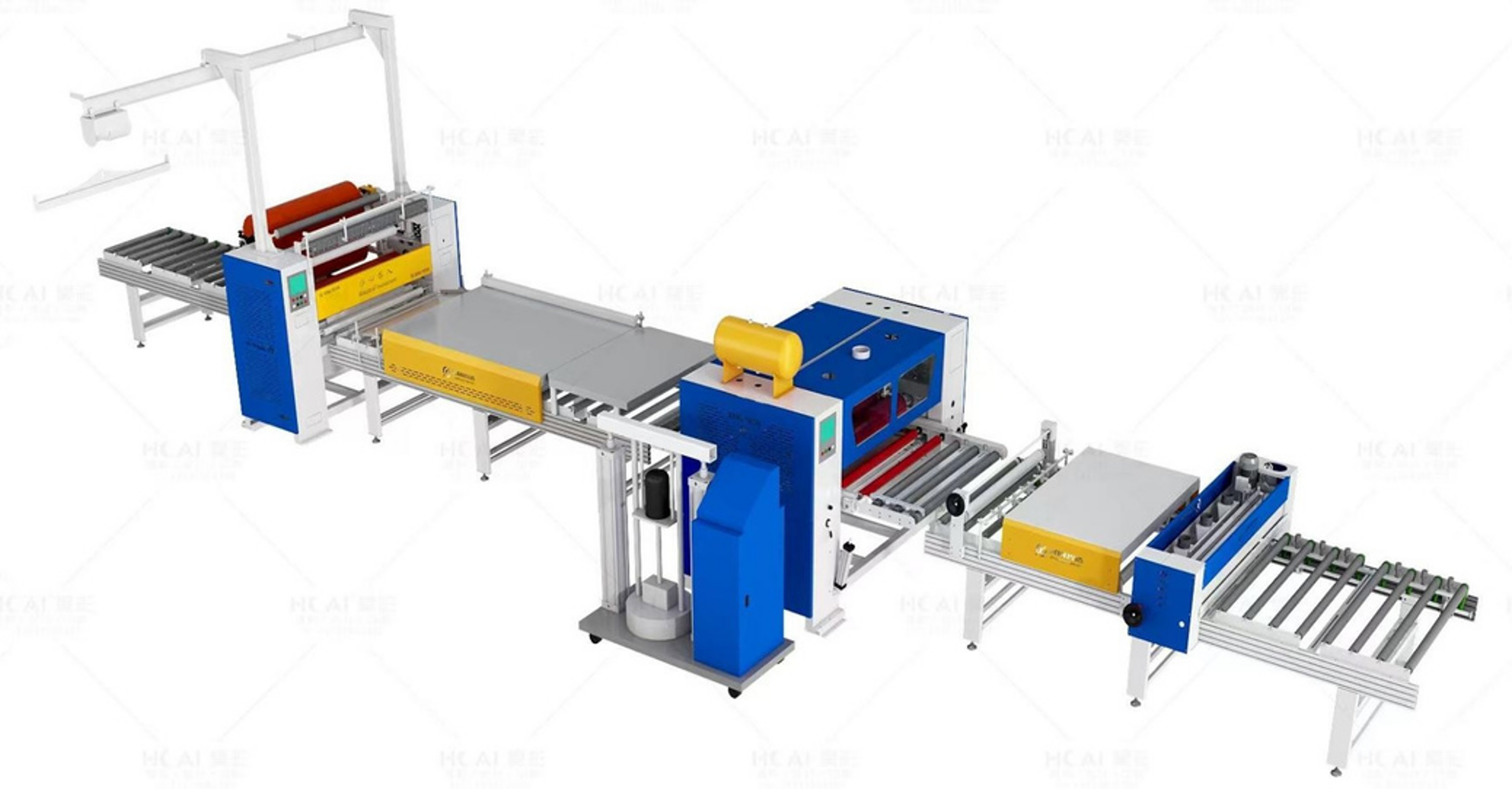 Dây chuyền máy cán màng PUR bán tự động GXY-PUR-1400A1