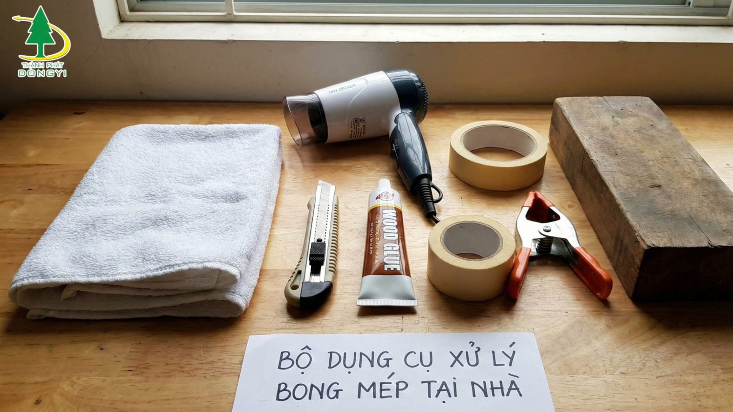 Bộ dụng cụ xử lý bong mép tại nhà