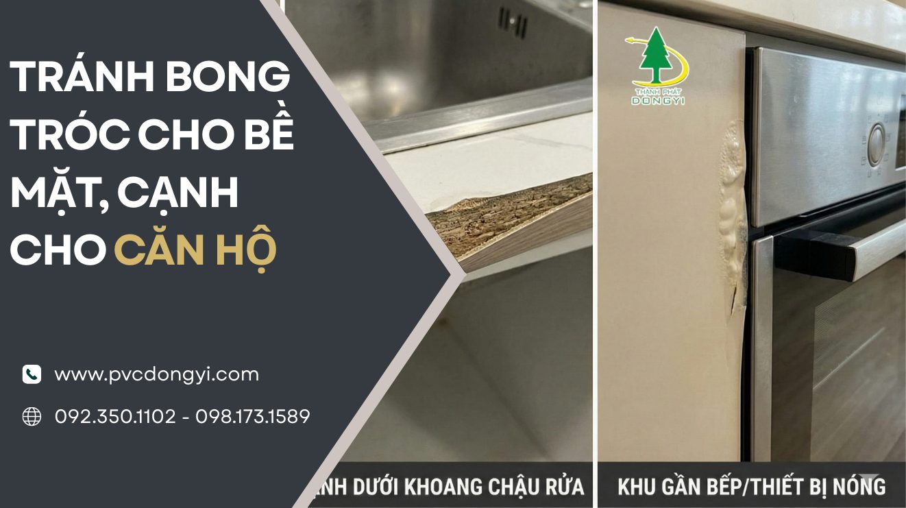 Chống ẩm chống mốc chung cư 2026 Cách tránh bong mép nội thất bền đẹp