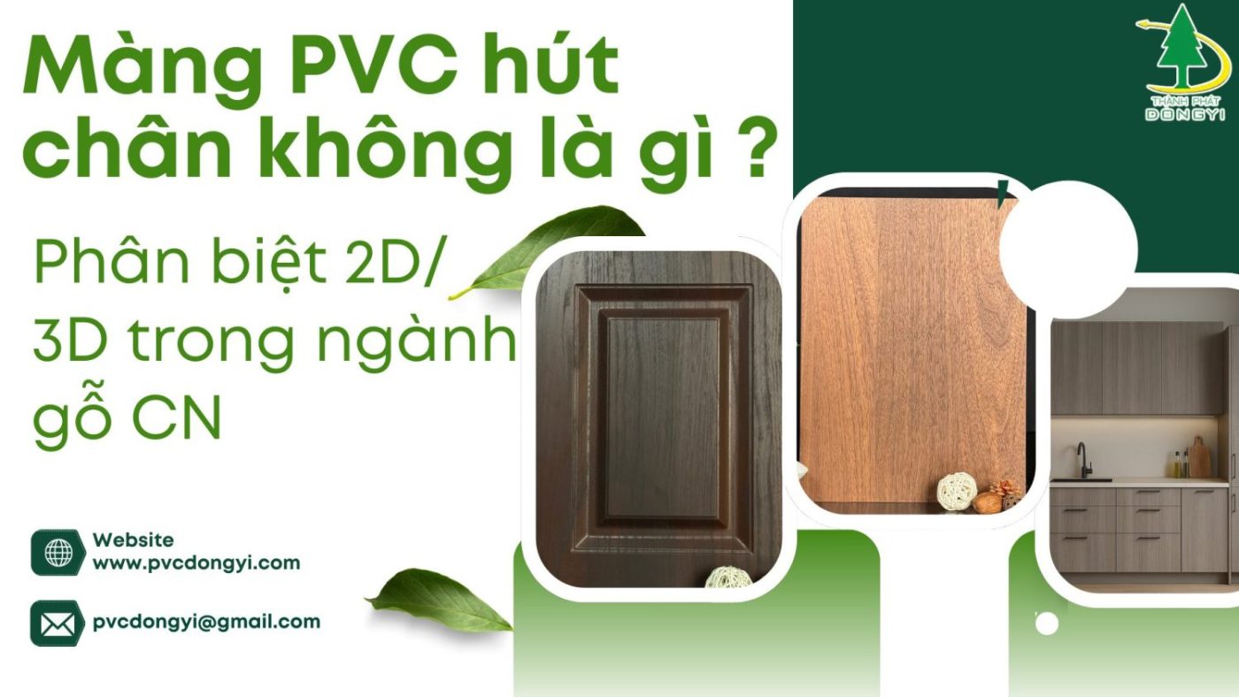ảnh bùa màng pvc hút chân không phân biệt 2D và 3D
