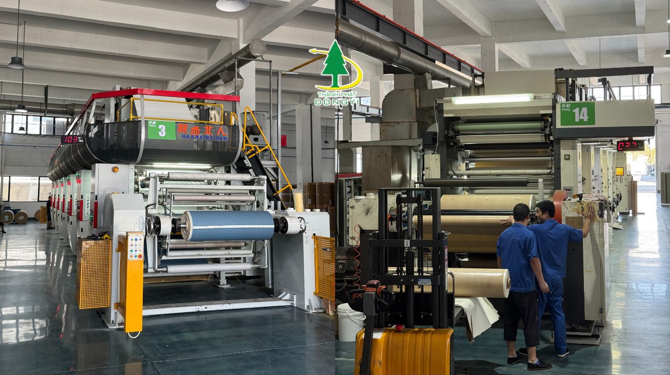 Hình ảnh máy in màng film PVC