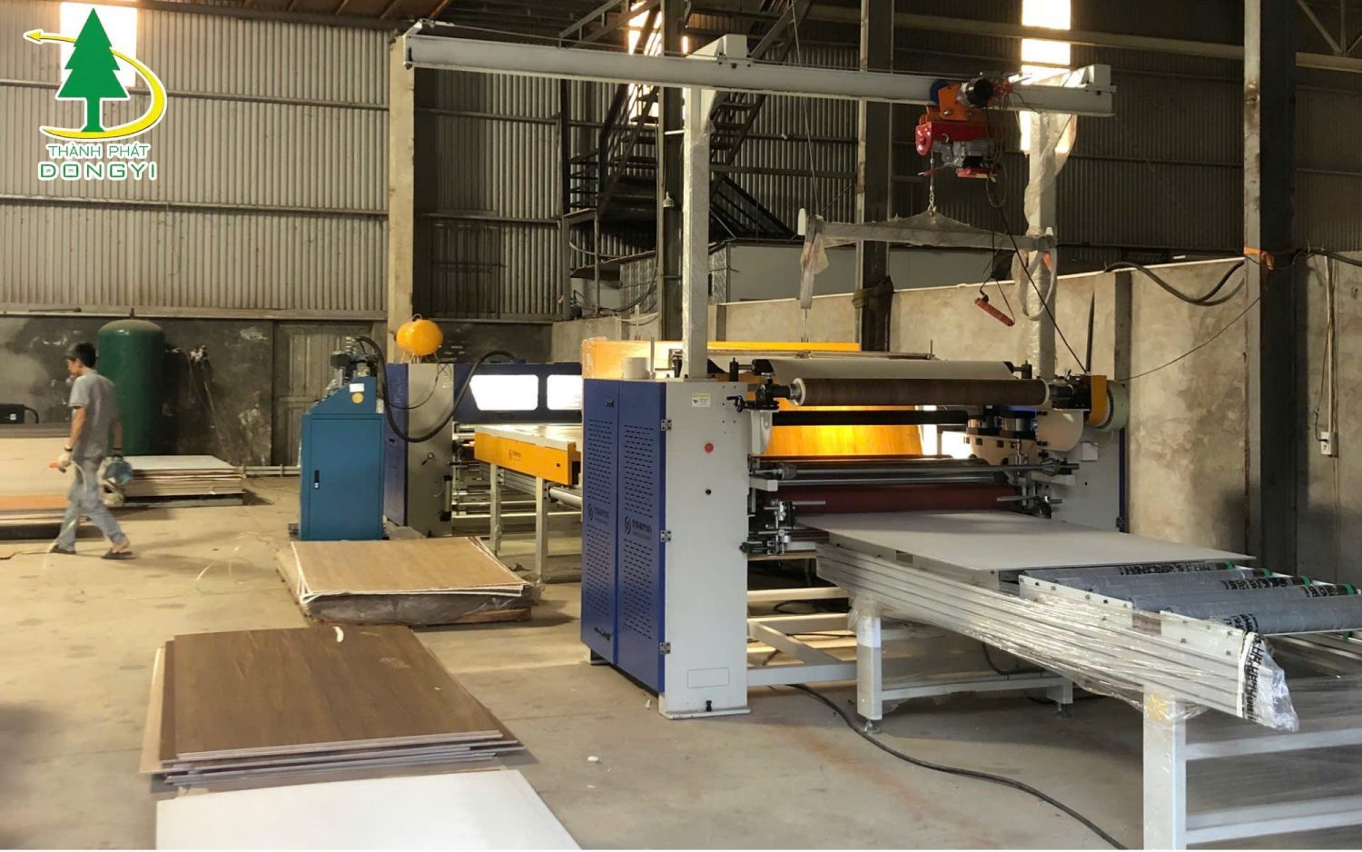 Máy cán màng film 2D