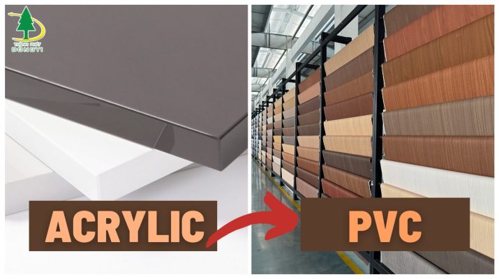 so sánh acrylic với màng film pvc