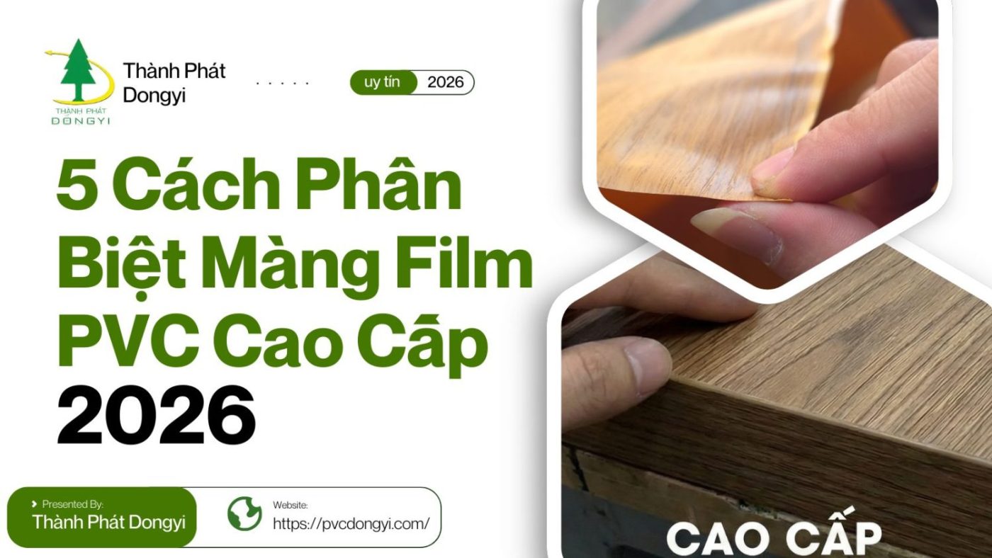 5 Cách Phân Biệt Màng Film PVC Cao Cấp & Hàng Kém Chất Lượng 2026