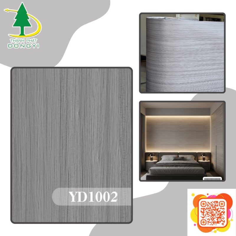 Màng Film PVC Vân Xước Ghi Xám Mã YD1002