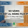 Ảnh đại diện so sánh Sơn Bệt và màng film pvc