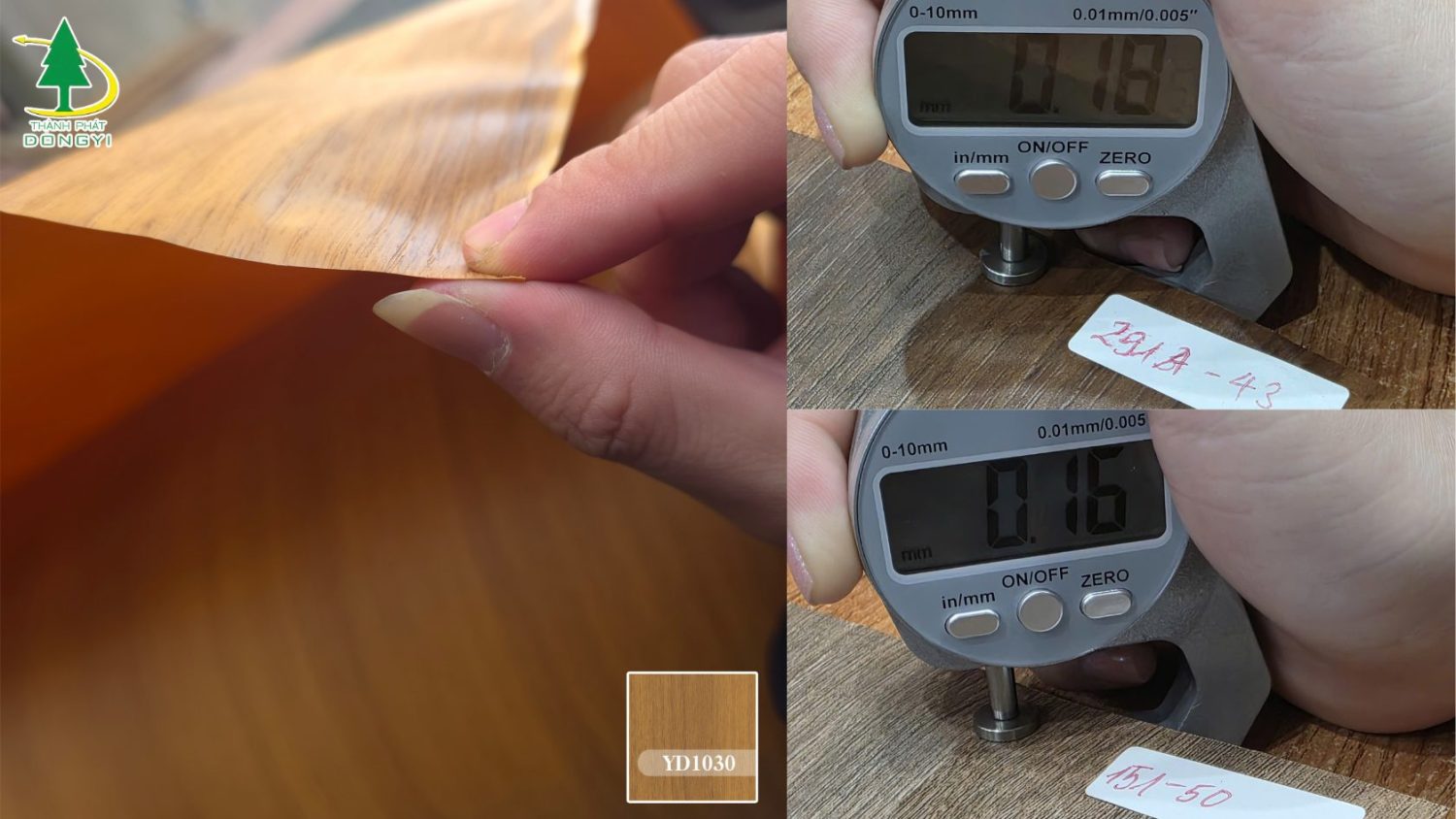 Kỹ thuật đo độ dày màng film PVC bằng thước kẹp điện tử