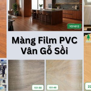 Màng Film PVC Vân Gỗ Sồi