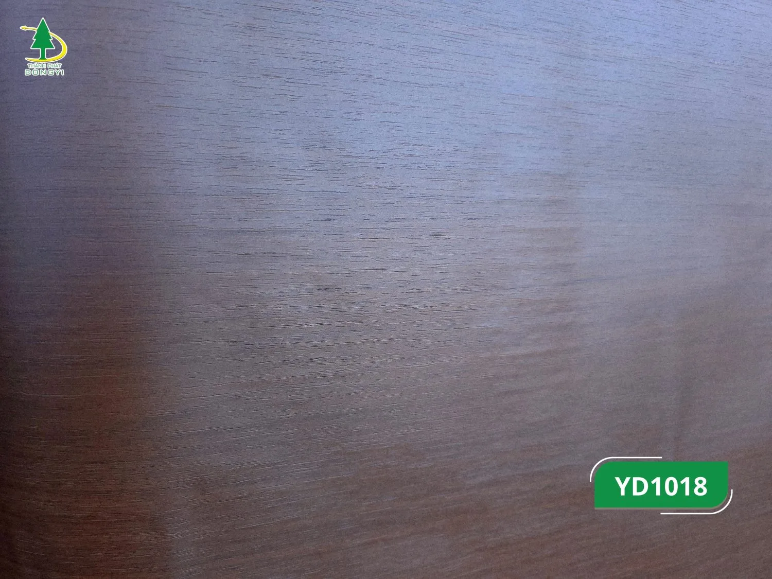 Màng film pvc vân gỗ óc chó sọc nâu trầm mã YD1018-2