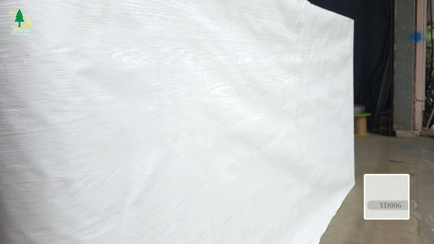 màng film pvc vân gỗ YD006A -3 Gỗ Sồi Trắng Thành Phát Dongyi