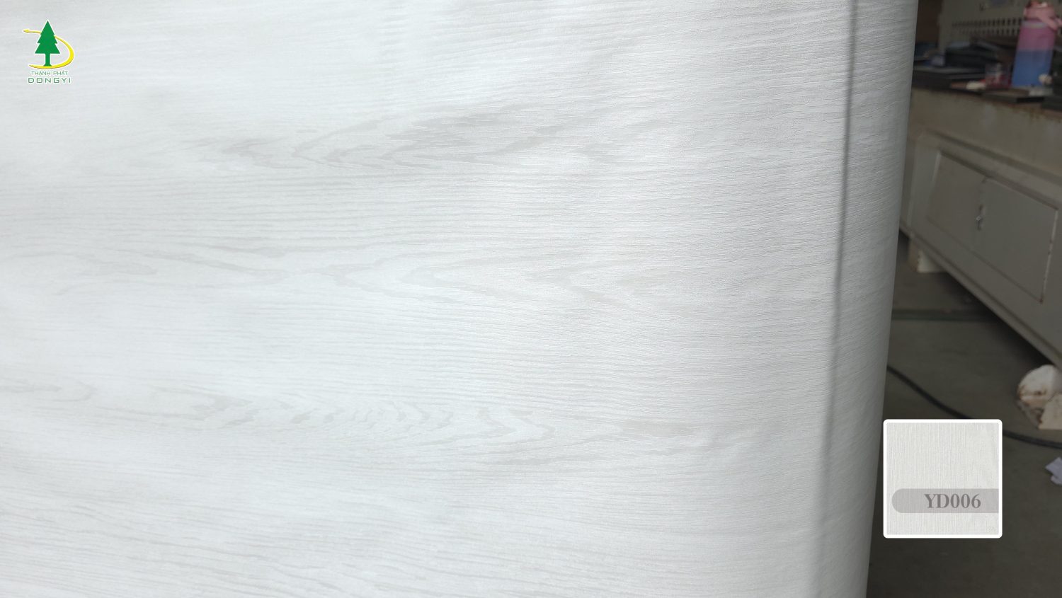 màng film pvc vân gỗ YD006A -5 Gỗ Sồi Trắng Thành Phát Dongyi