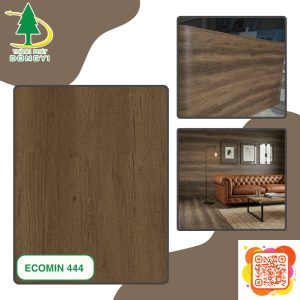 Màng film pvc vân gỗ sồi già mã ecomin 444