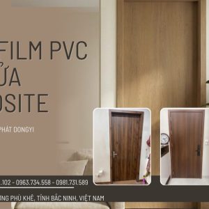 Màng film pvc cho cửa nhựa composite