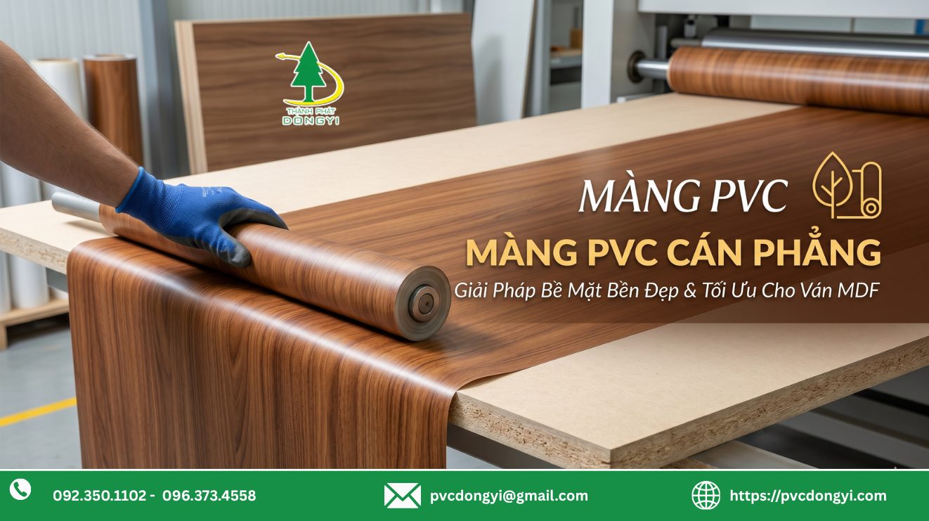Màng pvc màng pvc cán phẳng cho ván gỗ công nghiệp