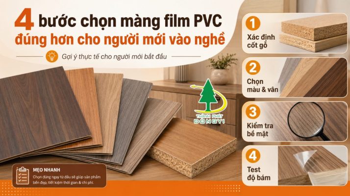 4 bước chọn màng film PVC đúng hơn cho người mới vào nghề