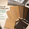 Làm sao để chọn đúng màu màng film pvc khách thích