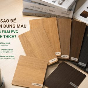 Làm sao để chọn đúng màu màng film pvc khách thích
