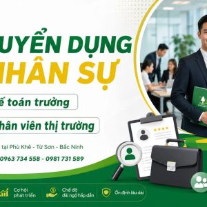 Tuyển dụng Thành Phát Dongyi , Kim Thiều Bắc Ninh